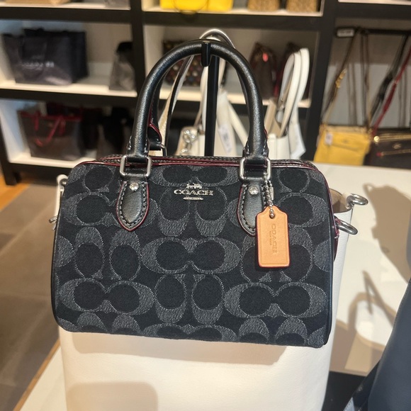 NWT Mini Rowan Crossbody In Signature Denim - Picture 4 of 7